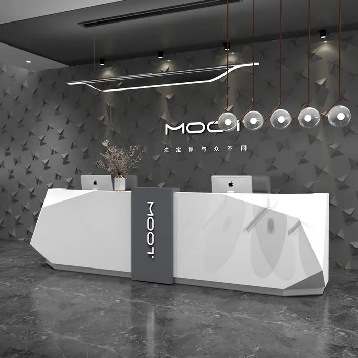 Supermarket Reception Desk Cashier Display Counter Lecture Shop Reception Desk Beauty Comptoir De Caisse Boutique Bar Furniture