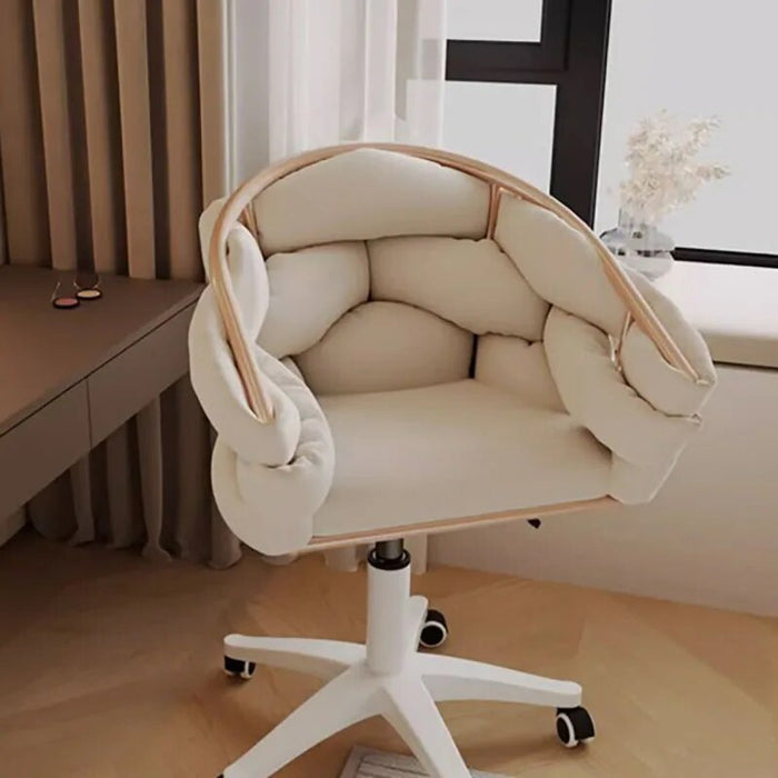 Comfy Luxury Office Chair Extension Height Extender Home Mobile Office Chairs Swivel White Cadeira Garden Furniture Sets