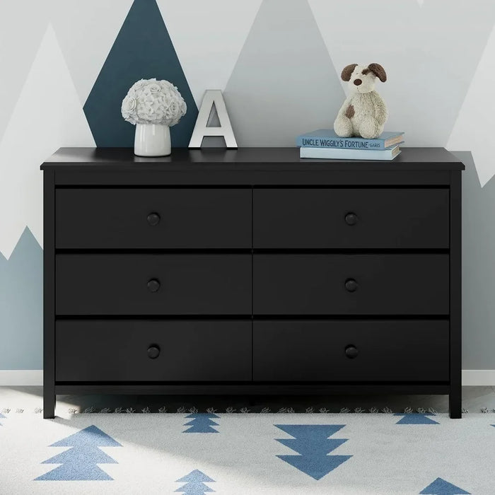 6 Drawer Dresser For Nursery Dresser Drawer Organizer Dressing Table Comfortable With Drawers for Bedrooms Beds and Furniture