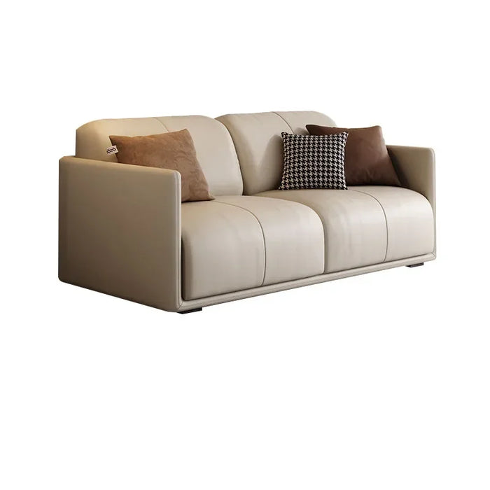 Leather Bedroom Living Room Sofas Luxury Nordic Lazy Sectional Living Room Sofas Floor Seating Room Divano Letto Furniture Fg26