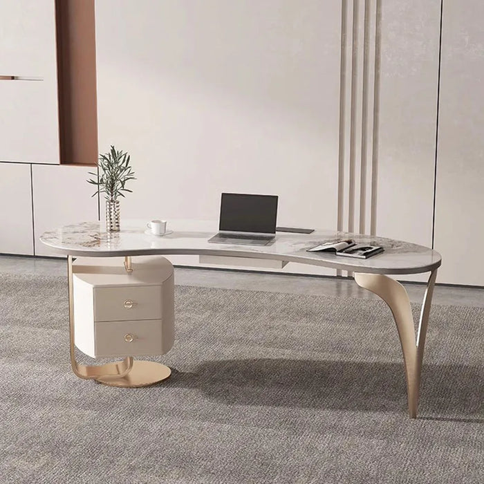 Reception Office Desk Organizer Drawers Storage Desktop Work Table Mainstays Console Coffee Scrivania Ufficio Lavoro Furniture