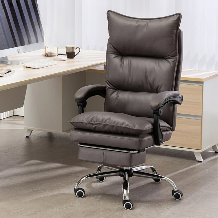 Ergonomic Luxury Office Chairs Relax Salon Comfortable Makeup Office Chairs Leather Silla Para Oficina Bedroom Furniture