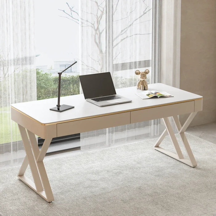 Study Modern Office Desks Slate Luxury Workbench Home Office Desks Table Computer Escritorio Ordenador Work Furniture QF50OD