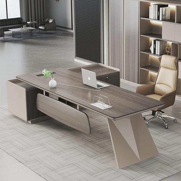 Reception Conference Office Desk Desktop Standing Workbench Drawers Office Desk Vanity Scrivania Ufficio Lavoro Salon Furniture