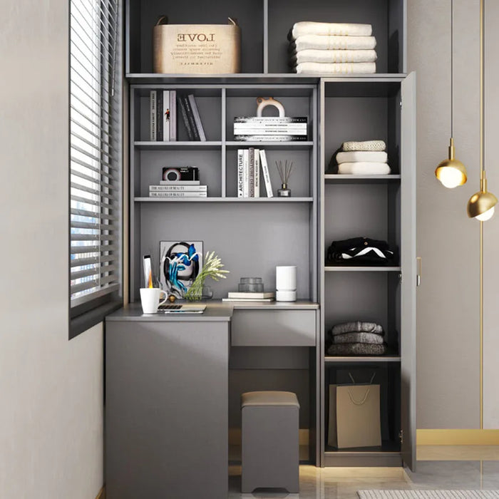 Small Wardrobes Single Rooms Black Handles Space Savers  European Design Entryway Kids Closet Knobs Kledingkast Home Furniture