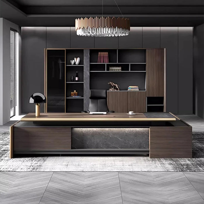 Executive Office Work Desk Coffee Drawers Gaming Wooden Workstation Work Desk Luxury Scrivania Ufficio Modern Furnitures