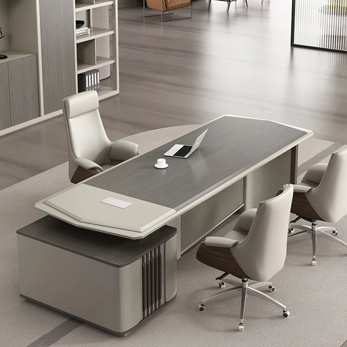 Minimalist Light Luxury Boss Office Desks Italian Design Combination Modern Office Desks Executive Computer Ordenador Furniture