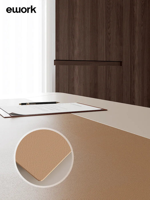 Large conference table, long table, modern and minimalist employee training table, conference room table, chair, office