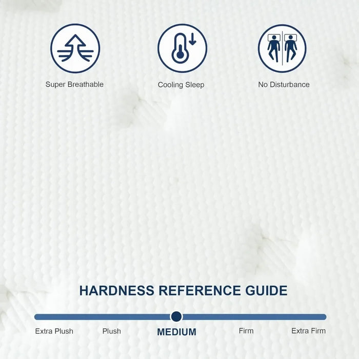 Short Queen Mattress 12 Inch Innerspring Mattress in a Box Mattresses Bedroom Bed Furniture Home Freight free