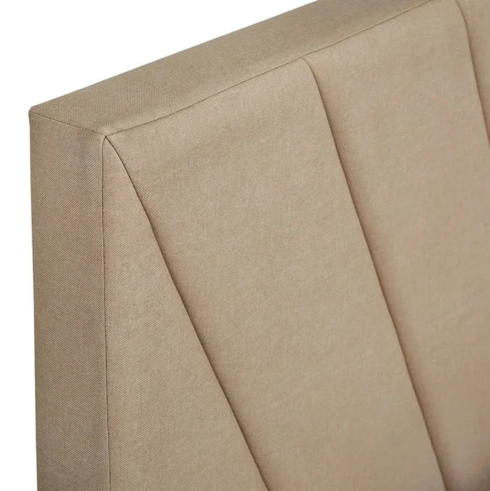 Bedroom Furniture Linen Fabric Up-holstered Lit Complet Double Size Wooden Drawer Storage Bed Frame