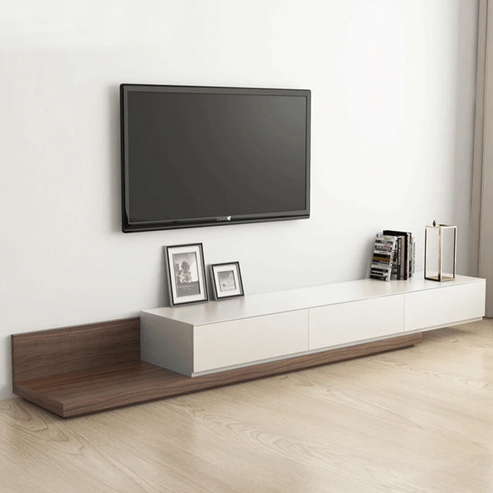 Modern Cabinet tv stand salon center living room furniture mobile Wood White TV Stand Wooden Media Console Drawers Soild Wood
