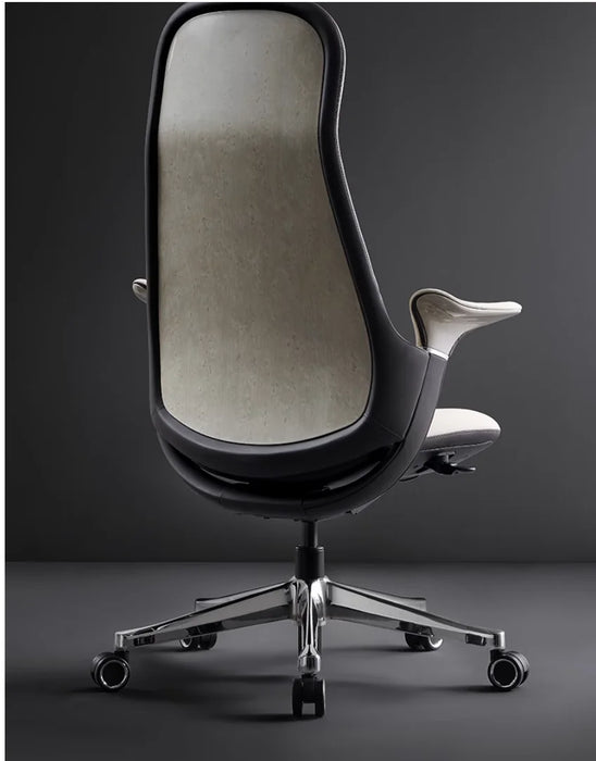 Light luxury leather boss chair Home ergonomic chair Computer chair Sedentary chair chair Office chair