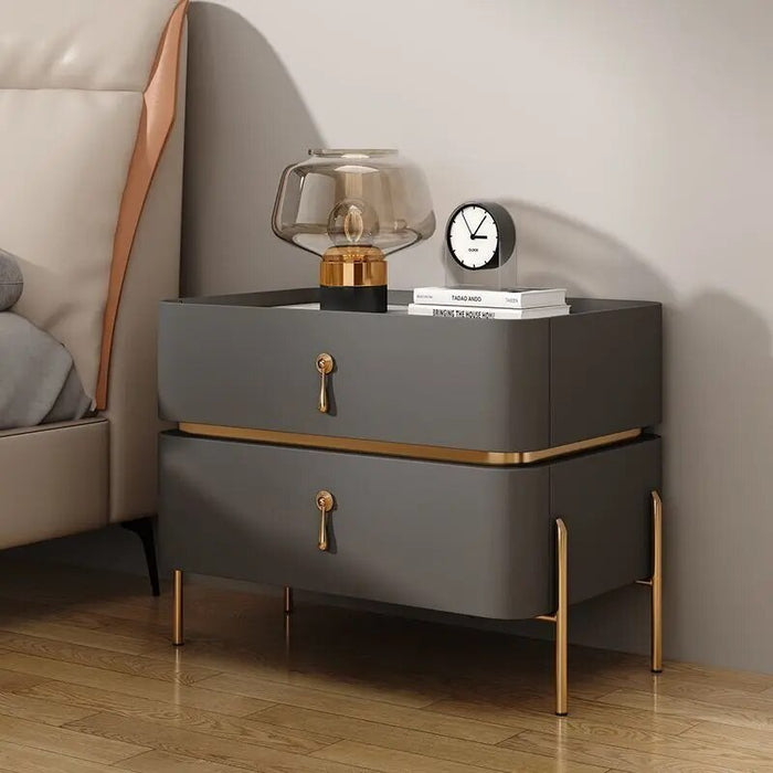 Nordic Dressers Nightstand Cabinets Bedroom Square Storage Drawers Salon Nightstand Modular Table De Chevet Modern Furniture