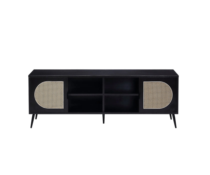 ACME Colson TV Stand, Black Finish LV01080 On-Site
