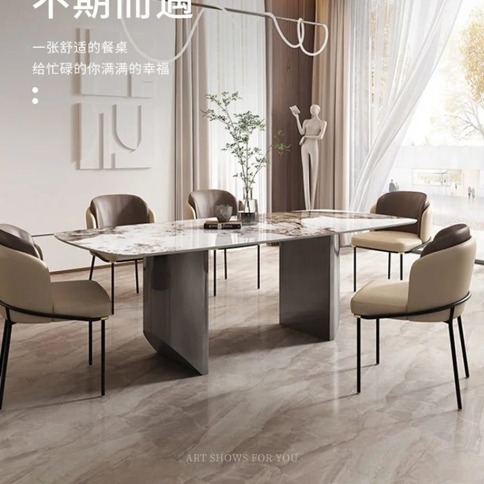 Extendable Dining Table Garden Computer Marble Lightweight Table Beach Dining Room Zestawy Do Jadalni Garden Furniture Sets