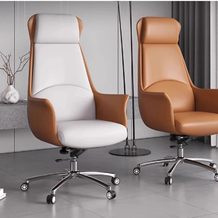 New Single Sofa Study Boss Chair Rotation Comfort Floor Designer Business Mobile Boss Chair Lounge Office Bedroom Furniture