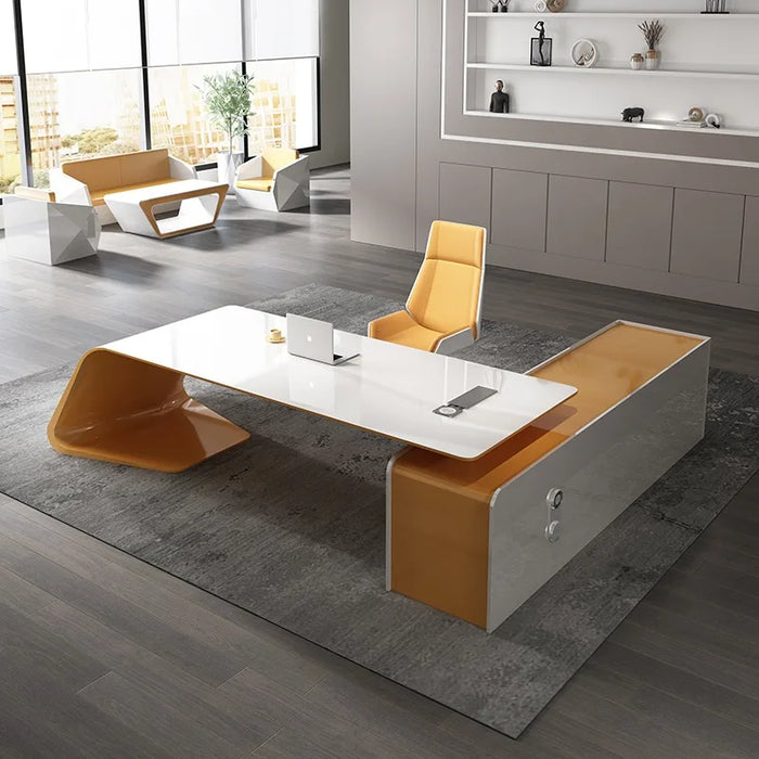 Students Writing Desk Computer Counter Monitor Drawers Office Desks Gaming Executive Scrivania Con Cassetti Modern Furniture