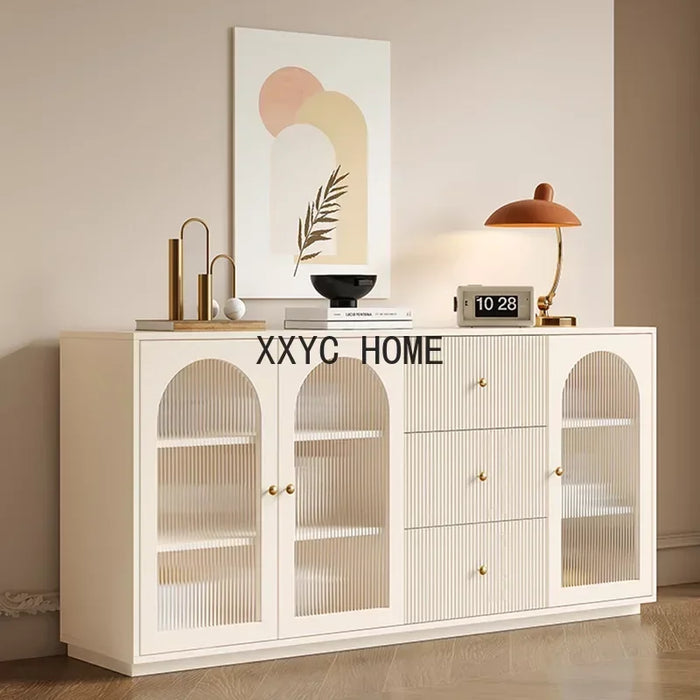 White Filing Kitchen Storage Modern Display Closet Sideboard  Cabinets Tv Stand Cajonera Bedroom Furniture