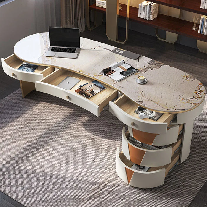 Modern Office Desk Mainstays Organization Supplies Writing Desk Modern Solid Wood Scrivania Ufficio Lavoro Office Furniture