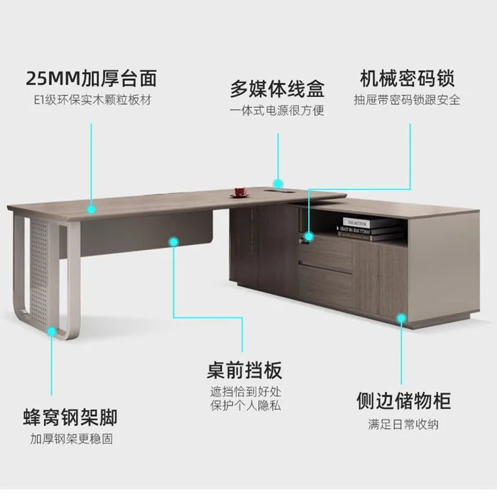 Conference Drawers Office Desk Study Table Accessories Office Computer Desks Organizer Scrivania Da Gaming Home Furniture