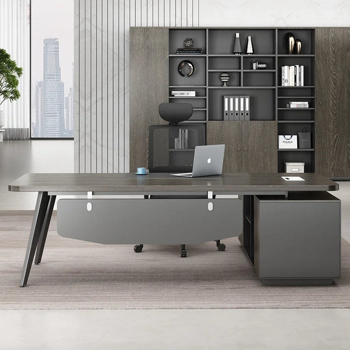 Writing Drawers Office Desk Conference Reception Computer Modern Office Desk Workbench Scrivanie Per Ufficio Salon Furniture