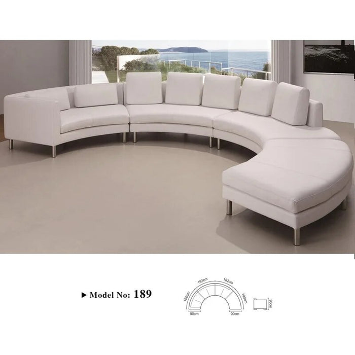 white and red high quality deep seat sofa sets for living room home furniture luxury leather sectional sofas
