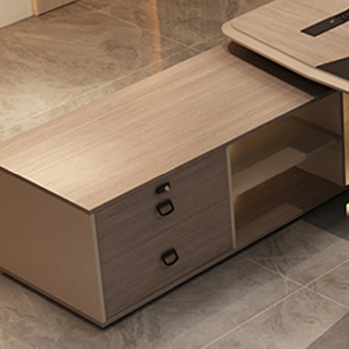 Drawers Desktop Office Desk Writing Meeting Executive Bedroom Office Desk Conference Scrivanie Per Ufficio Luxury Furniture