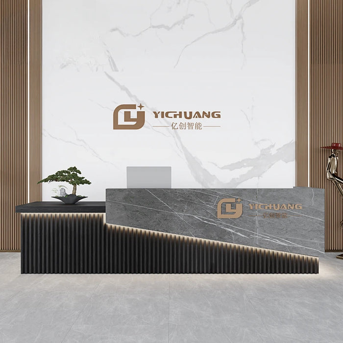 Office Club Reception Desks Service Pulpit Podium Commercial Reception Desks Standing Mostrador Recepcion Minimalist Furniture