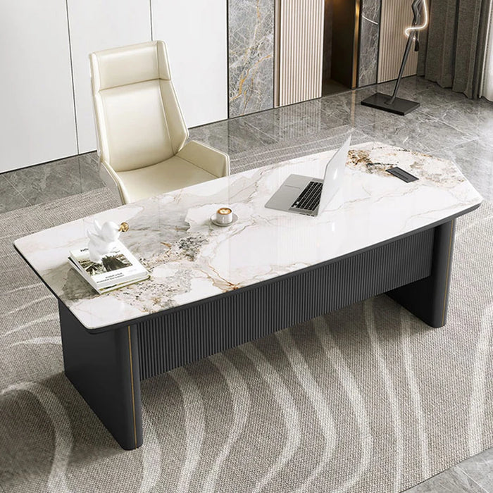 Luxury Slate Desk Modern Simple High-End Desk