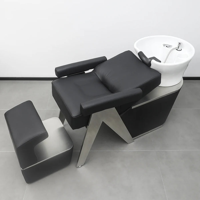 Professional Shampoo Bed Multifunctional Salon Hair Washing Chair Adjustable Stylist Silla Peluqueria Hairsalon Furniture CY50XT