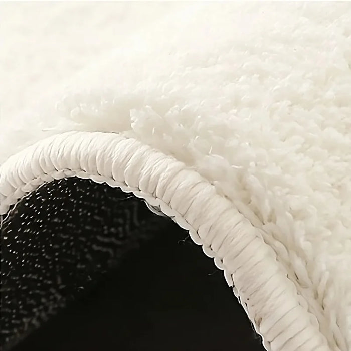 Large-Sized Carpet Living Room Soft Faux Cashmere Carpet Decor Non-Slip Dirt-Resistant Thickened Bedroom Rug Children's Play Mat