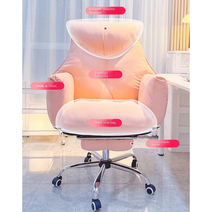 Girls' Bedroom, Nгровые Cтулья, Lazy Sofa Chair, Office, Home Anchor, Live Broadcast game chair, Lift, Can Lie Wider, Thicken