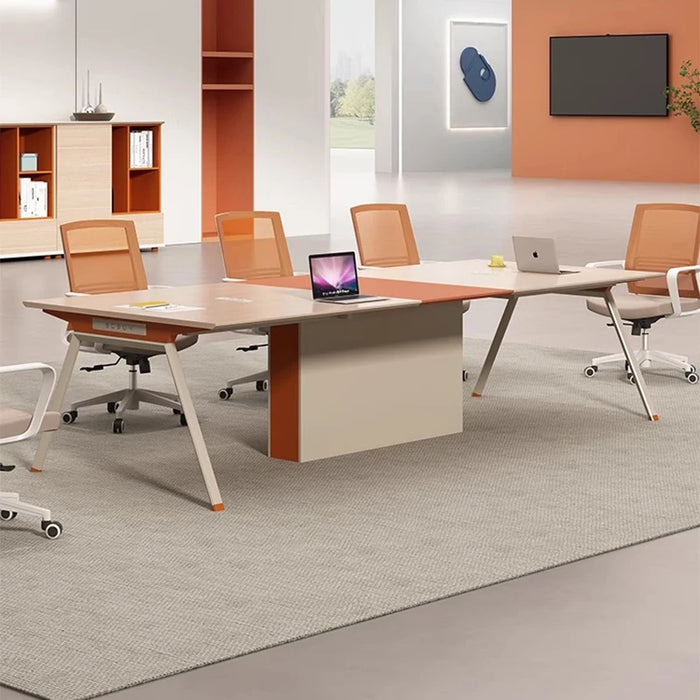 Drawers Modern Office Desk Conference Bedroom Executive Writing Office Desk Corner Scrivania Ufficio Lavoro Salon Furniture