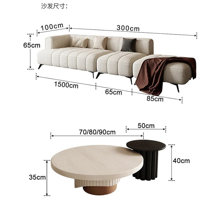 Sectional Modern Living Room Sofas Corner Puffs Accent Japanese Living Room Sofas Modular Sofas Para El Hogar Furniture Set