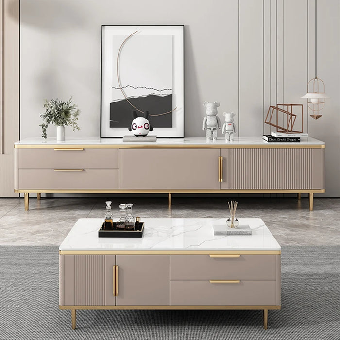 Table Plant TV Stands Modern Display Fireplace Corner Wall TV Stands Mid Century Center Muebles Para Casa Living Room Furniture