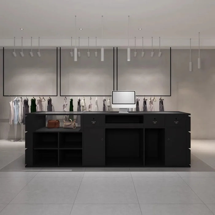 Office Modern Reception Desk Cashier Mobile Wooden Hospital Front Desk Garden Mobile Organizadores De Escritorio Salon Furniture