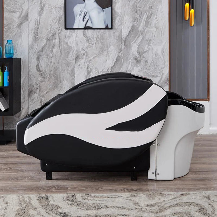 Massage Stylist Shampo Chair Luxury Lounge Shower Head Head Spa Bed Portable Therapy Shampouineuse Salon Furniture MQ50XF