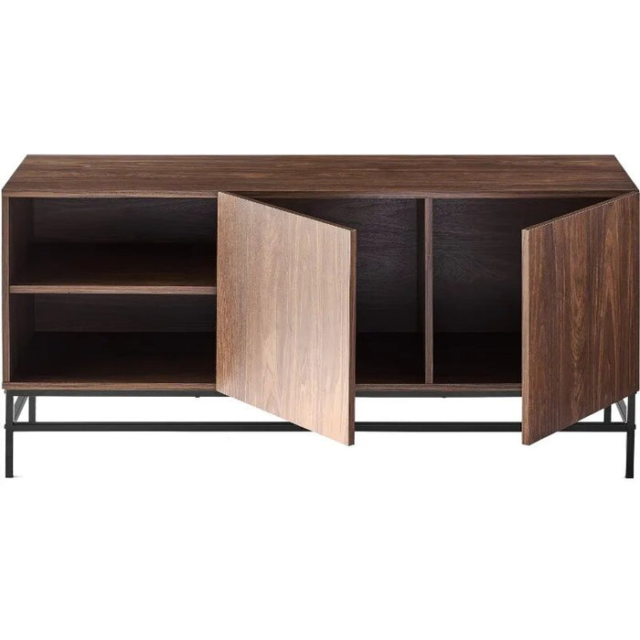 Mainstays Sumpter Park Console Table, Canyon Walnut