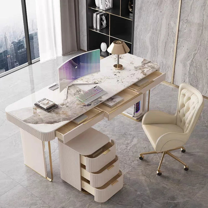 Drawer Work Writing Office Desk Meeting Standing Gaming Office Desk Executive Storage Bureau Escritorio Office Furniture MZ50OC