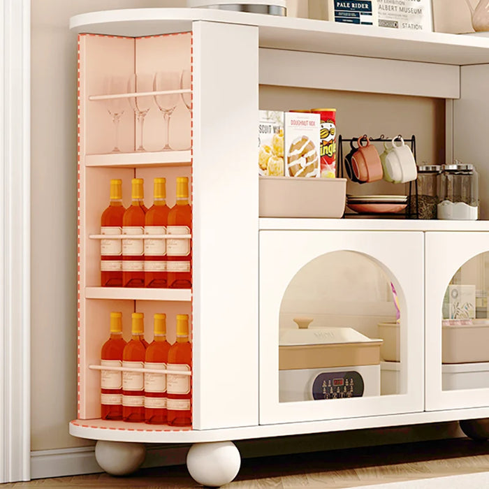 Space Saving Corner Side Cabinet Contemporary Modern Multifunctional Side Cabinet Nordic Hallway Muebles De Cocina Furniture