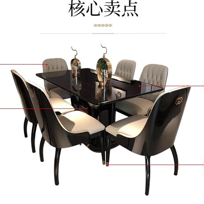 Coffee Console Dining table Garden Conference Marble Outdoor Center Dining table Desk Hallway mesa de comedor Furniture WJ25XP