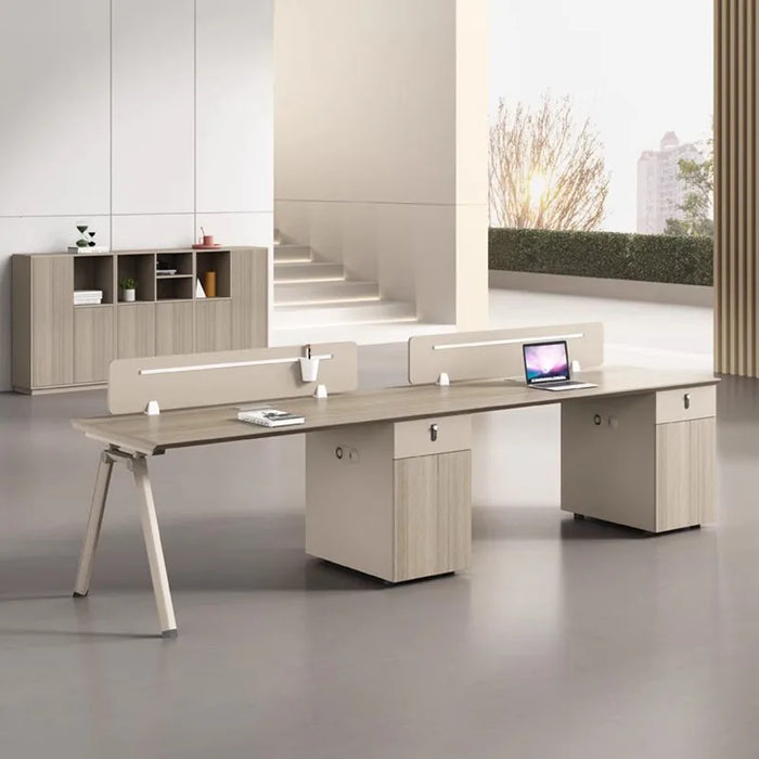 Corner Study Office Desk Drawers Computer Writing Modern Desktop Filing Office Desk Executive Scrivania Angolare Furniture HDH
