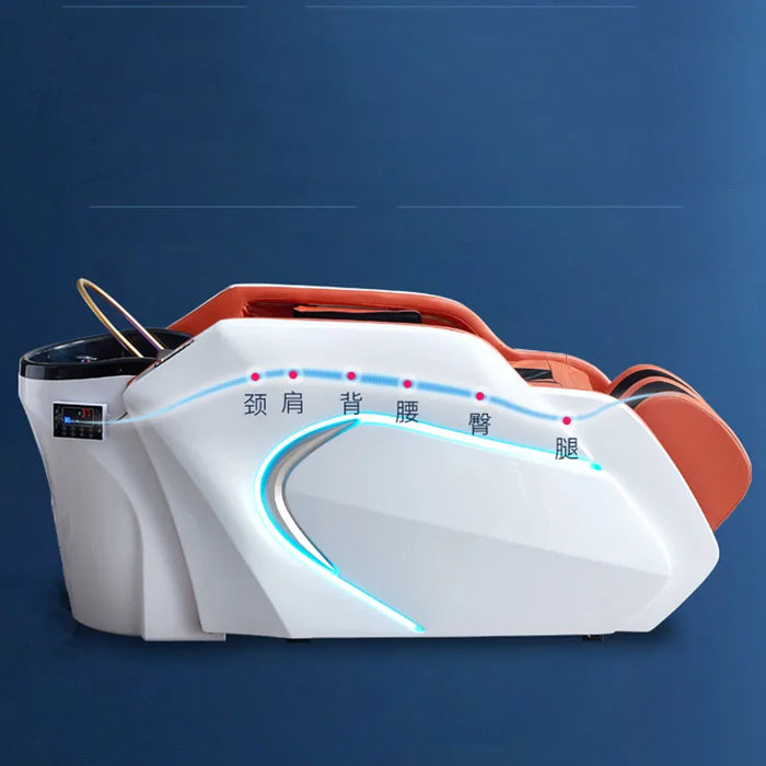 Electric Massage Bed, Shampoo, Fumigation And Flushing Bed, Fully Automatic Shampoo Bed Table De Massage Salon Furniture GY50MB