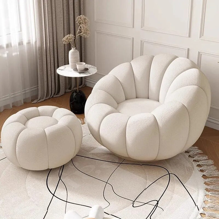 White Comfortable Relaxing Sofa Living Room Modern Nordic Lazy Sofa Minimalist Soft Divani Da Soggiorno Garden Furniture Sets