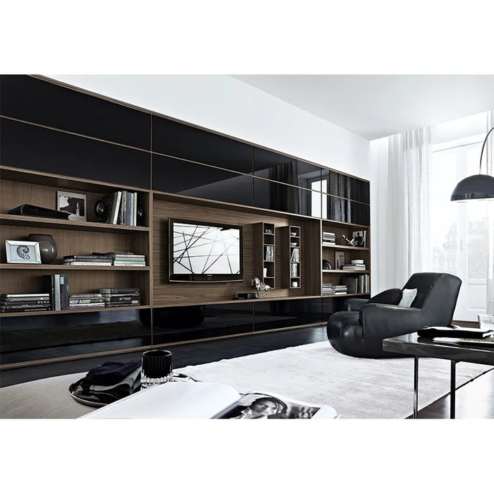 Manufacture luxury solid wood bedroom particle board wardrobe