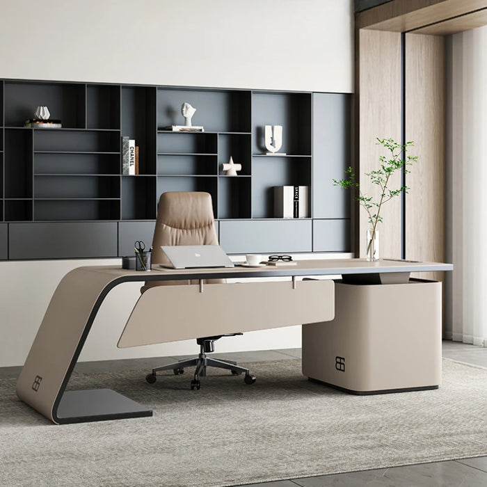 Desktop Study Office Desks Laptop Luxury Executive Work Office Desks Meeting Conference Mesa Tavolino Office Furniture WN50OD