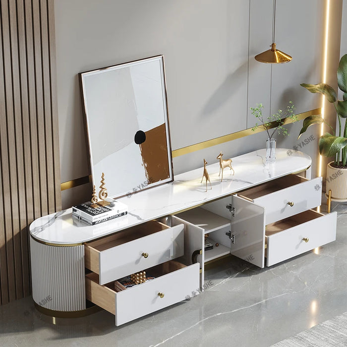 Consoles Table TV Stands Floating Modern Plant Fireplace TV Stands Display Mid Century Muebles Para Casa Living Room Furniture