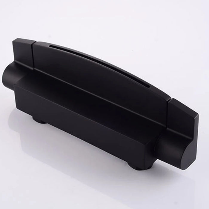 Waterfall bathtub faucet in-wall hot and cold shower set wall outlet side faucet bathroom full copper mixing valve