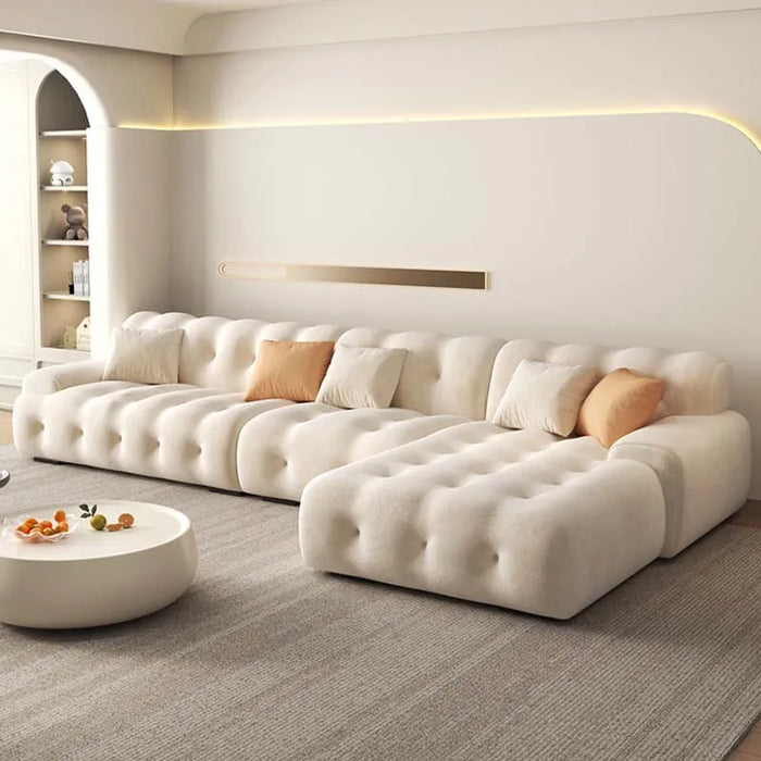 Living Room Corner Sofas Fabric Minimalist Modular Sectional Sofa Modern Elegant Divano Soggiorno Di Lusso Luxury Furniture