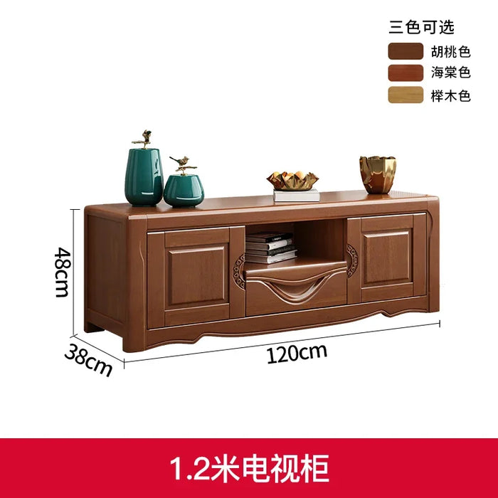 Modern TV Consoles Cabinet Foot Porta Wooden Floor Nordic TV Stand Living Room Moveis Para Casa Living Room Furniture MQ50DS